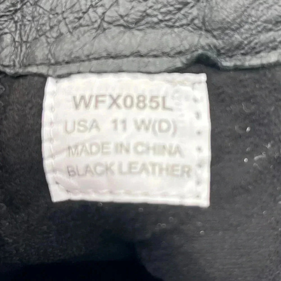 Propet Womens Black Leather Ankle Boots 11 W Double Zipper Comfortable & Stylish - Picture 12 of 13